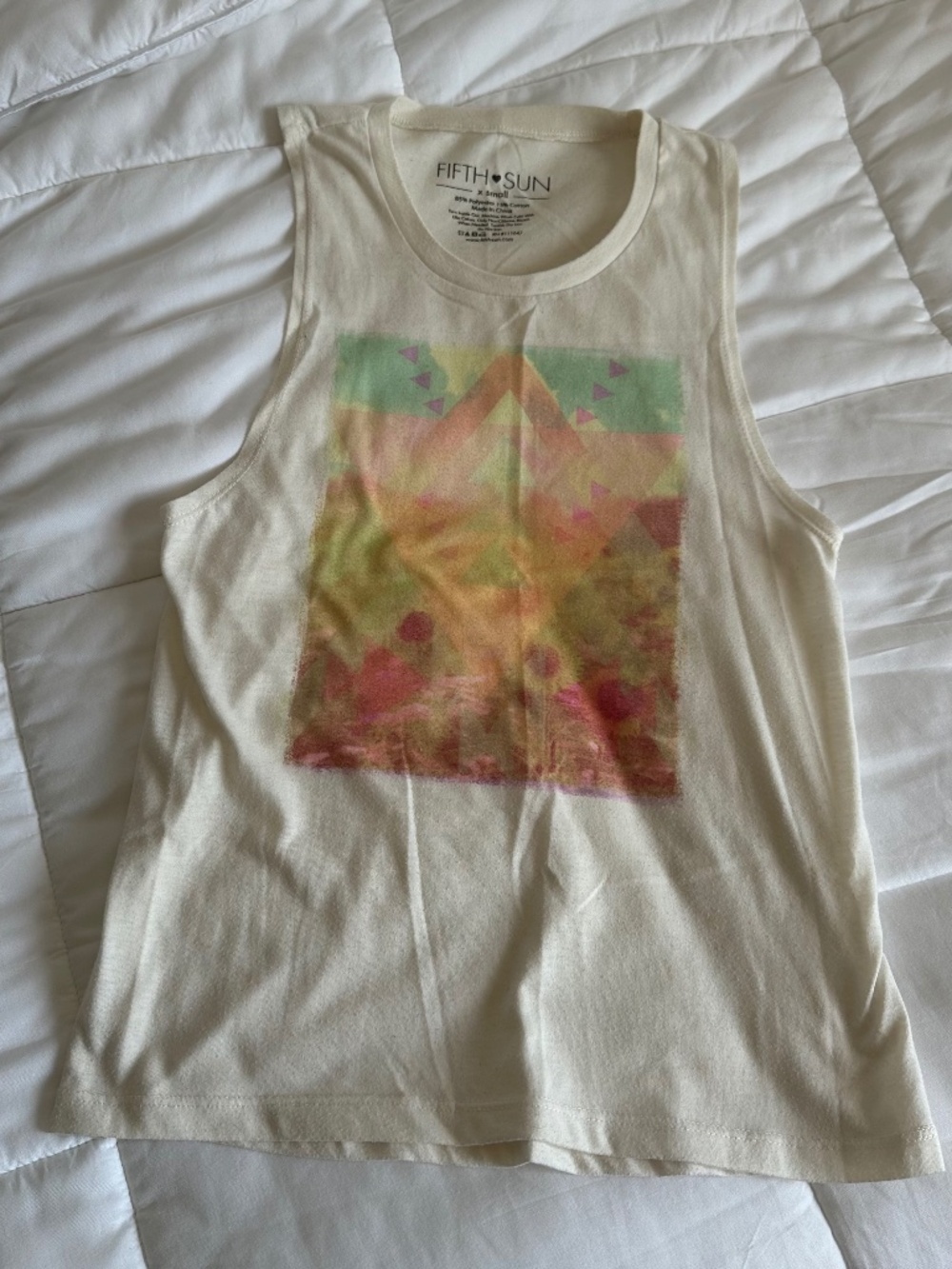 Fifth Sun tank top cream